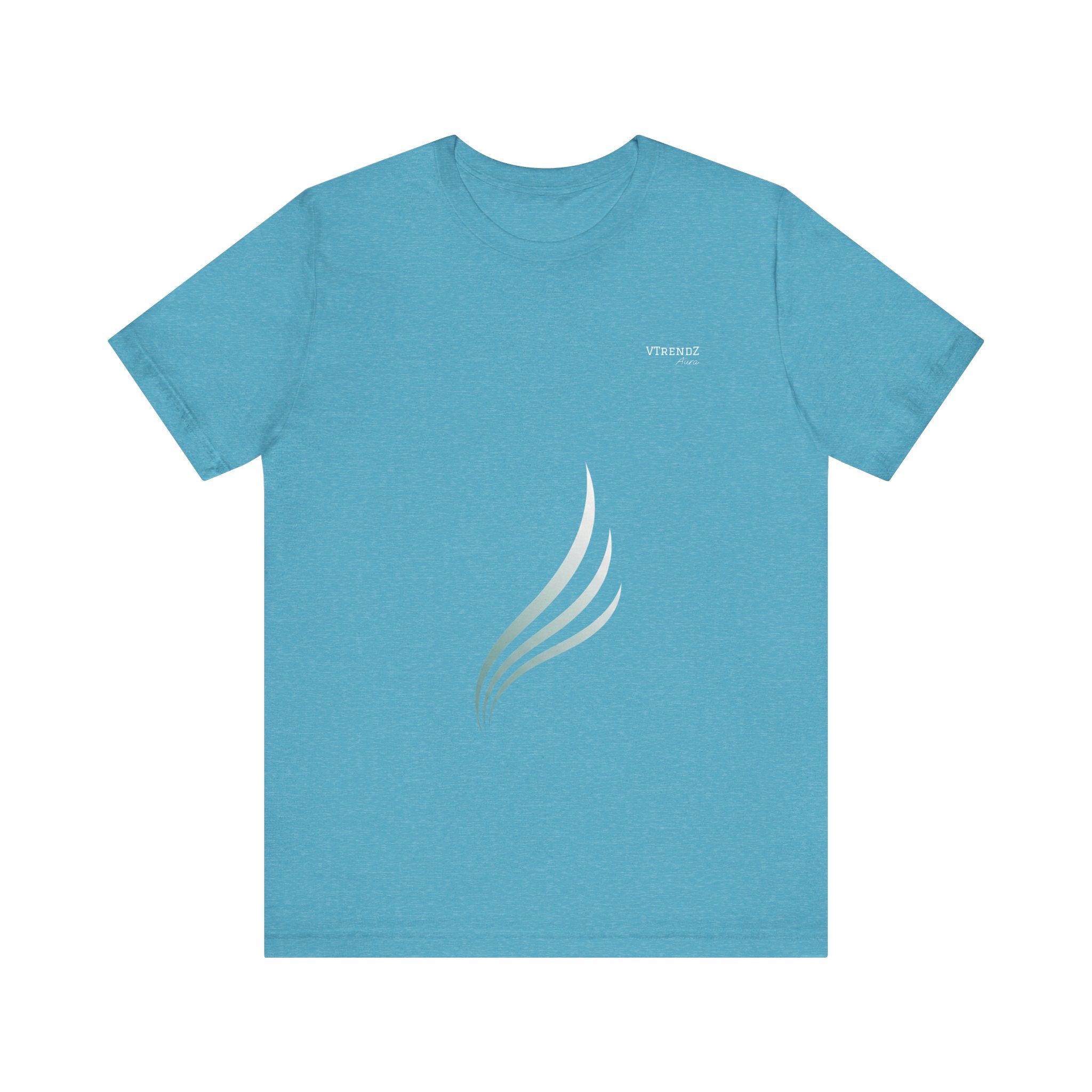 VTrendz Aura Unisex Minimalist T-Shirt – Soft Cotton Classic Fit