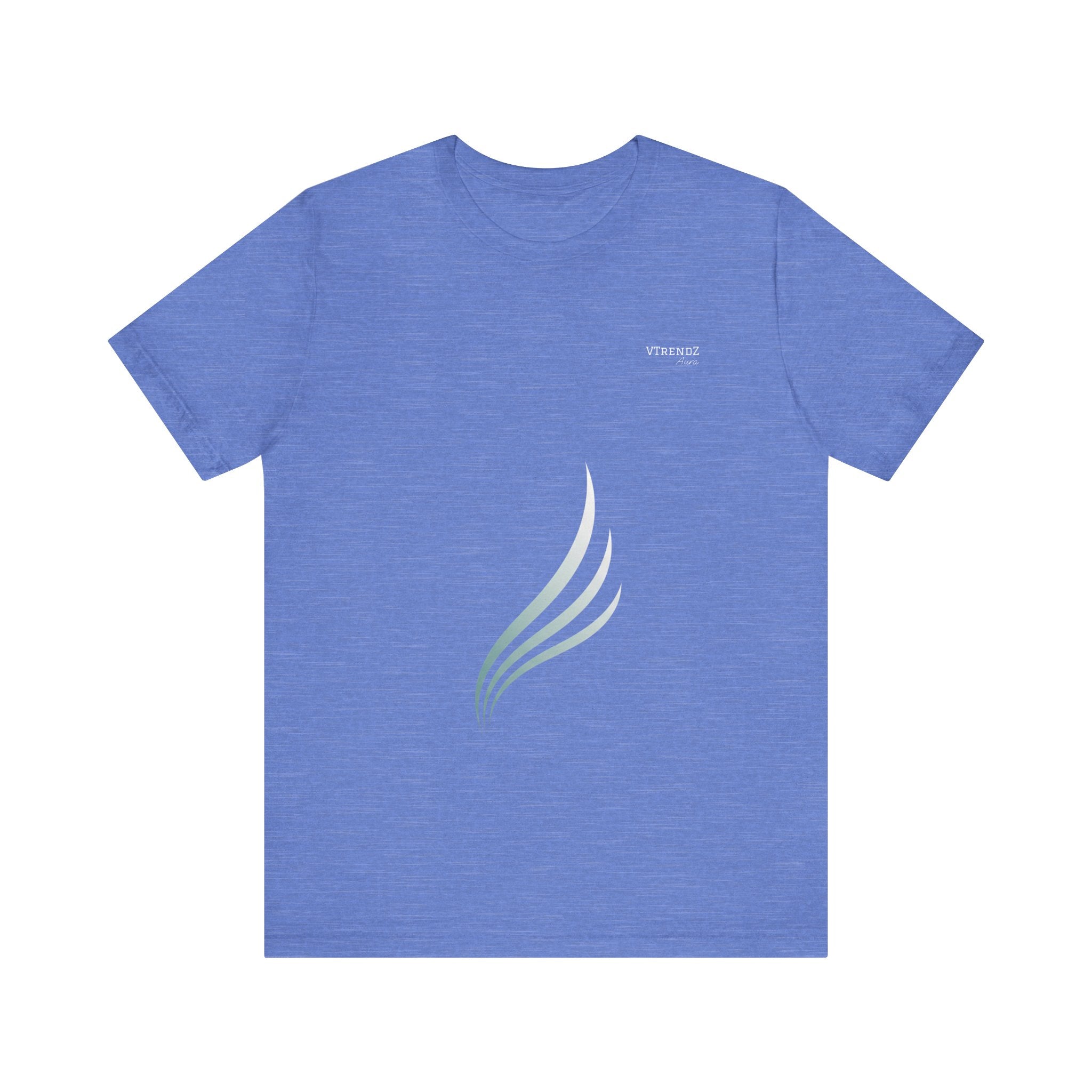 VTrendz Aura Unisex Minimalist T-Shirt – Soft Cotton Classic Fit