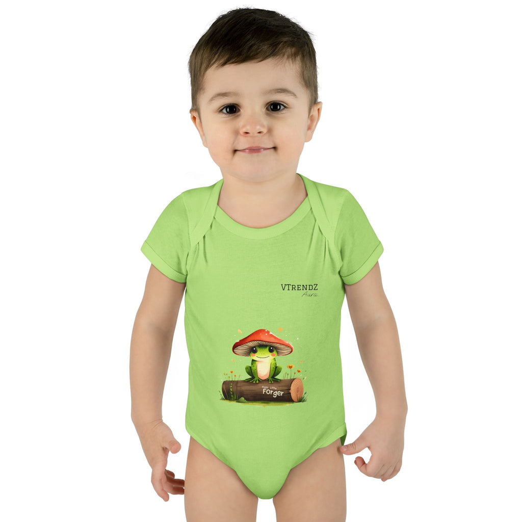 Cute Frog Baby Bodysuit, Infant Outfit, Newborn Gift, Baby Shower Gift, Spring Fun, Adorable Fashion