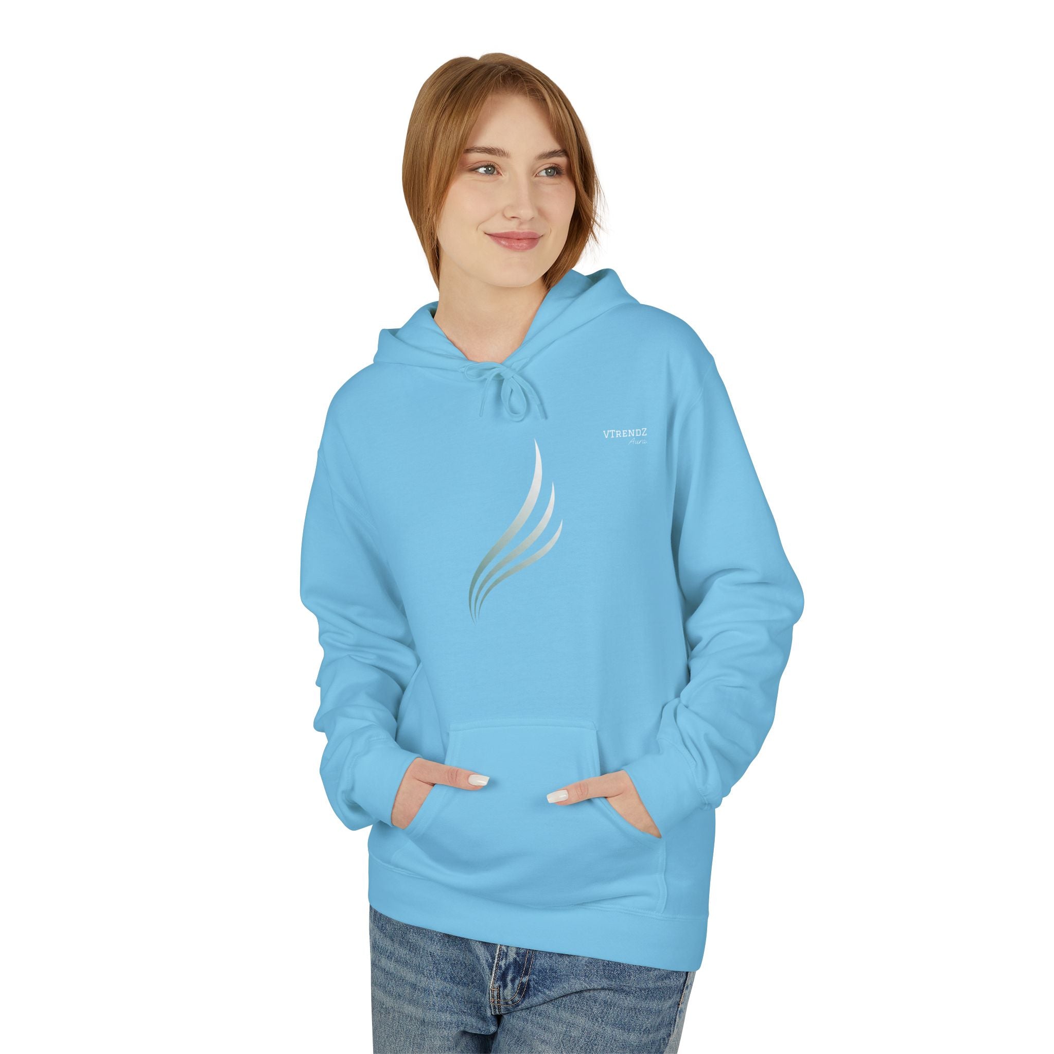Modern Minimalist Fleece Hoodie | Unisex Pullover, Cozy Sweatshirt, Graphic Hoodie, Gift for Him/Her, Casual Wear