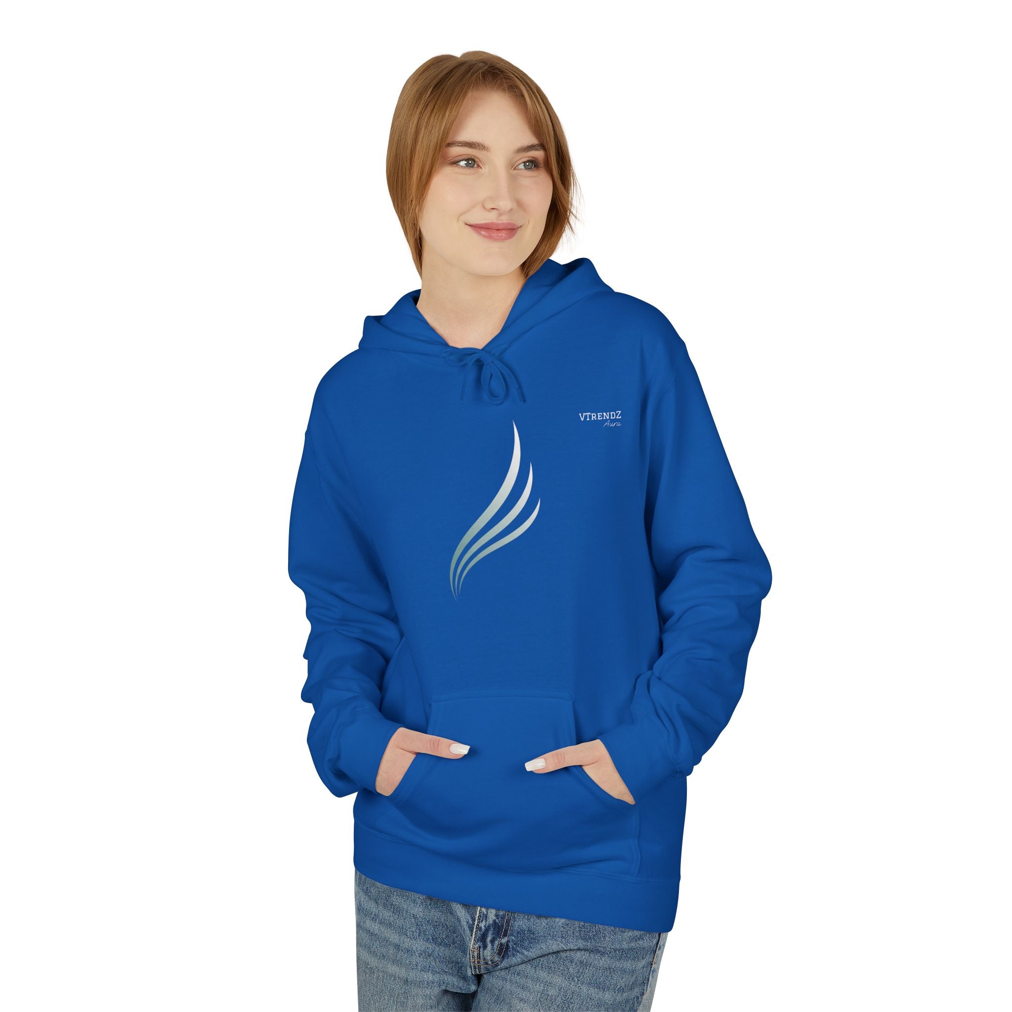 Modern Minimalist Fleece Hoodie | Unisex Pullover, Cozy Sweatshirt, Graphic Hoodie, Gift for Him/Her, Casual Wear