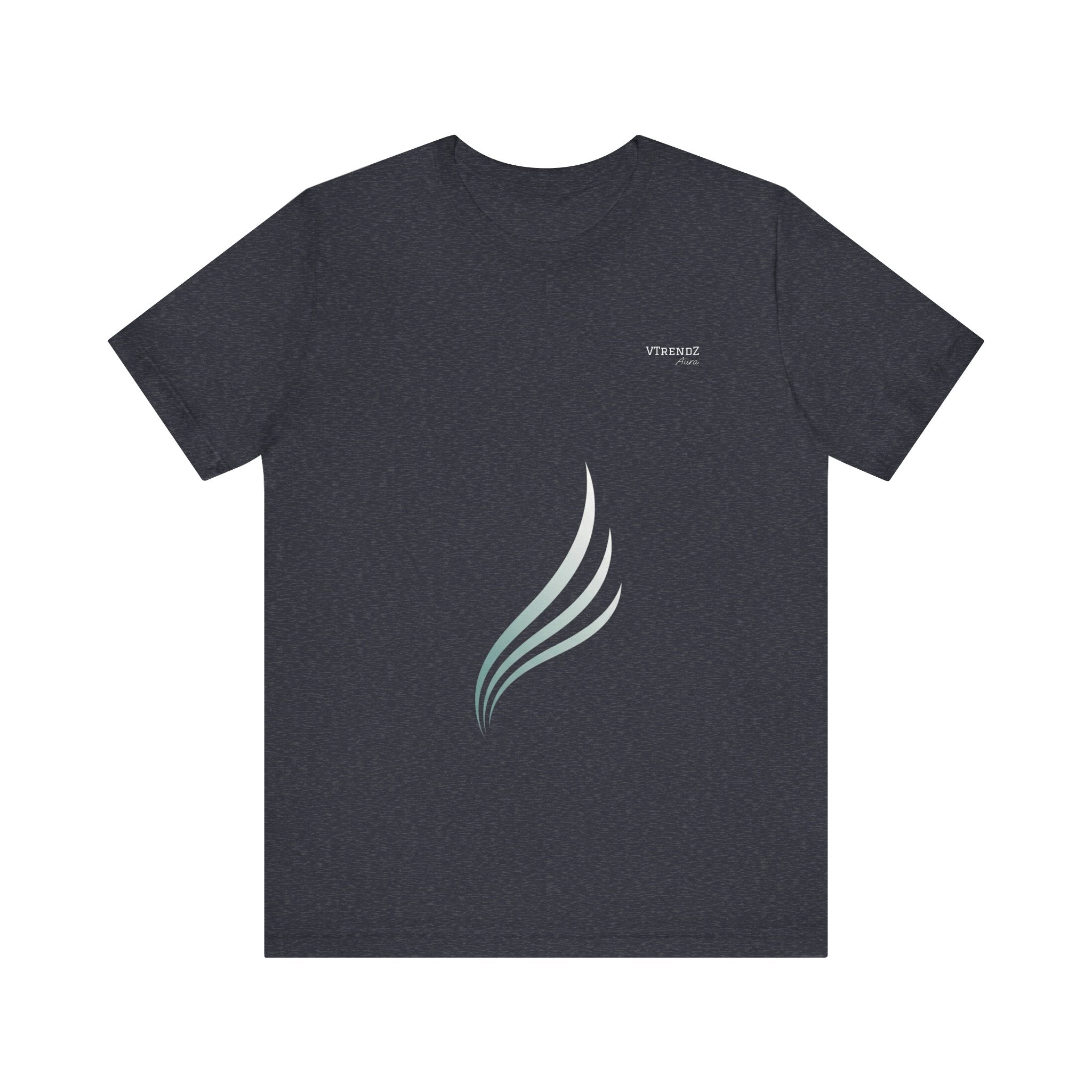 VTrendz Aura Unisex Minimalist T-Shirt – Soft Cotton Classic Fit