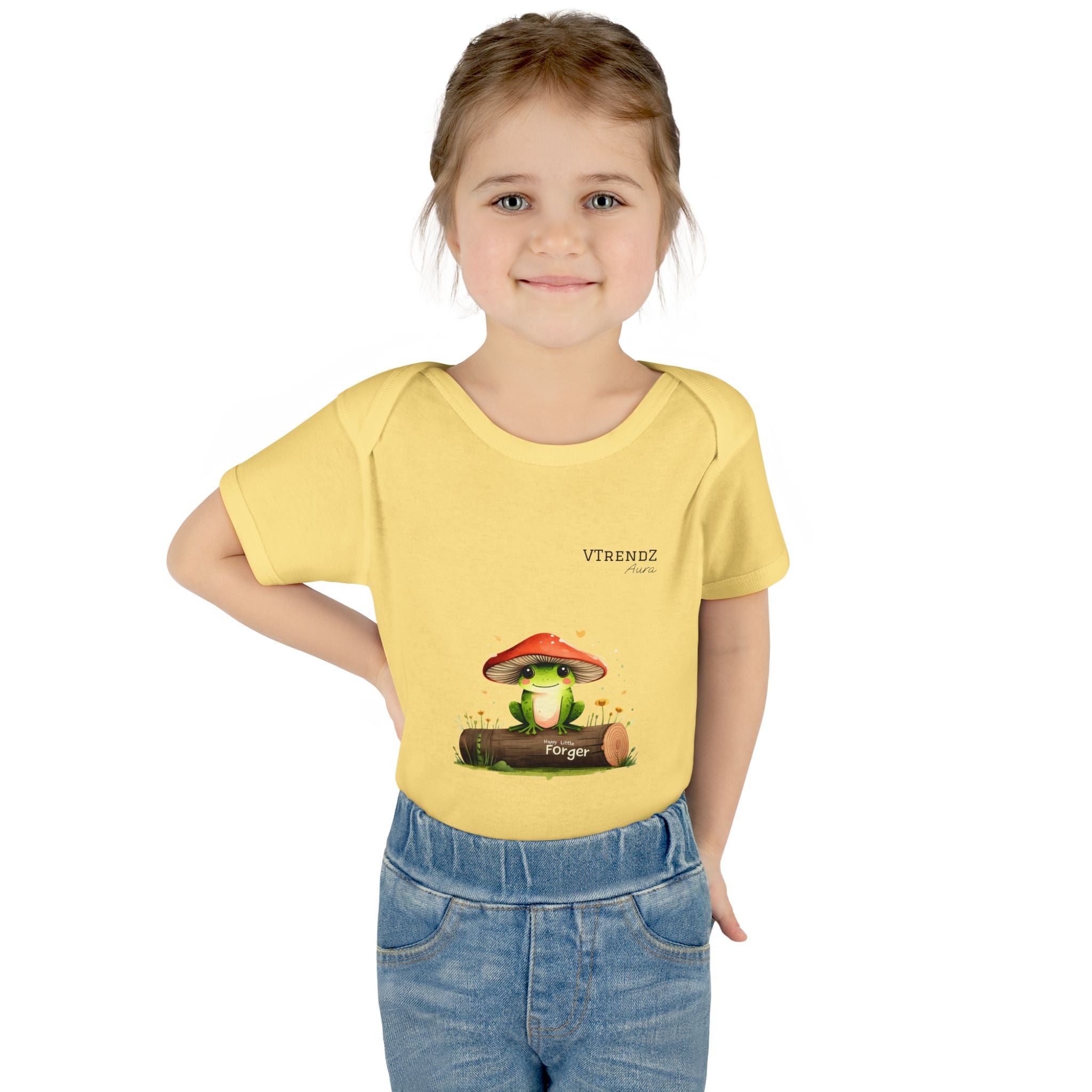 Cute Frog Baby Bodysuit, Infant Outfit, Newborn Gift, Baby Shower Gift, Spring Fun, Adorable Fashion