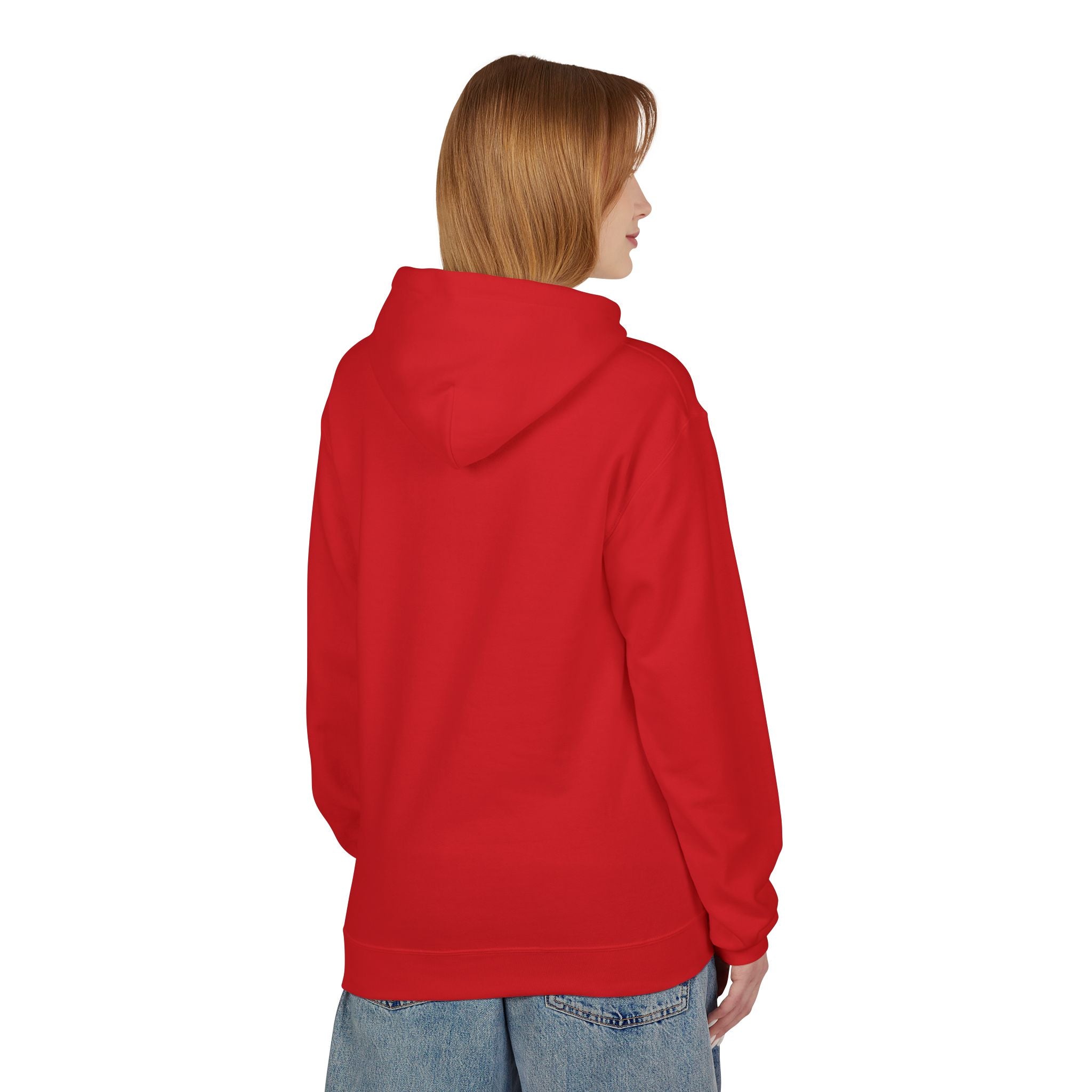 Modern Minimalist Fleece Hoodie | Unisex Pullover, Cozy Sweatshirt, Graphic Hoodie, Gift for Him/Her, Casual Wear